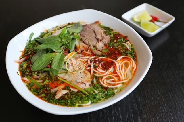 Traditional Vietnamese Pho Dish